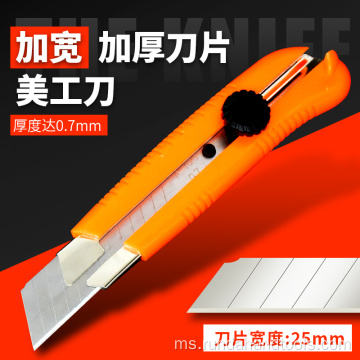 Utiliti Keselamatan Plastik Snap-off Blade 18MM